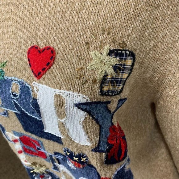 Star Blue Originals Christmas Sweater Embellished - Picture 3 of 10